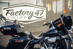 Factory 47 Factory 47 12" Chrome Assault Handlebars 1.5" Harley Bagger Street Electra Glide