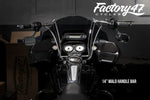 Factory 47 Factory 47 Classic 47 Ape Hanger Handlebars 14" 1.25" Chrome Harley Softail Dyna