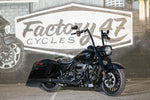 Factory 47 Factory 47 Classic 47 Ape Hanger Handlebars 16" 1-1/4" Black Harley Softail Dyna