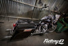 Factory 47 Factory 47 Maddogger Apes Handlebars 18" 1.25" Chrome Harley Road King Softail