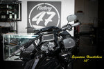 Factory 47 Factory 47 Signature Ape Hanger Handlebars 10" 1-1/4" Black Harley FLTR 15-22