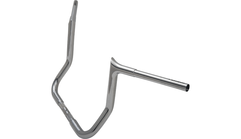Fat Baggers Inc. Fat Baggers Chrome 12" EZ Install Pointed Top Handlebar Kit 21+ Harley Touring