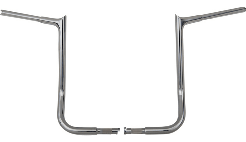 Fat Baggers Inc. Fat Baggers Chrome 16" EZ Install Pointed Top Handlebar Kit 21+ Harley Touring