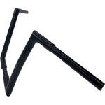 Fat Baggers Inc. Handlebars Fat Baggers 12" 1-1/4" 1.25" Black Flat Top EZ Install Handlebars Harley Touring