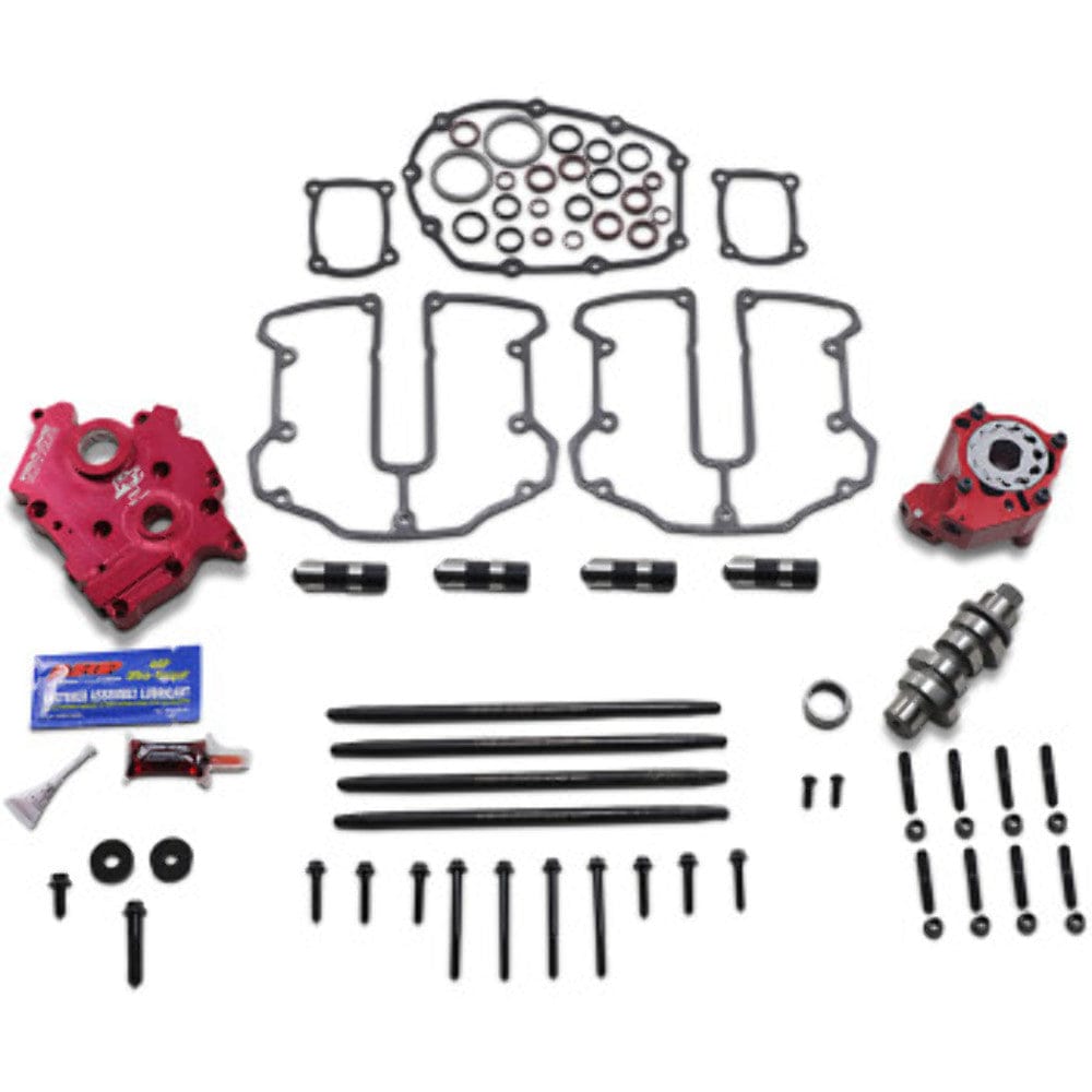 Feuling Camshafts Feuling Oil Cooled Pump Chain Drive Cam 508 Race Series Camchest Kit Harley M8 Oil