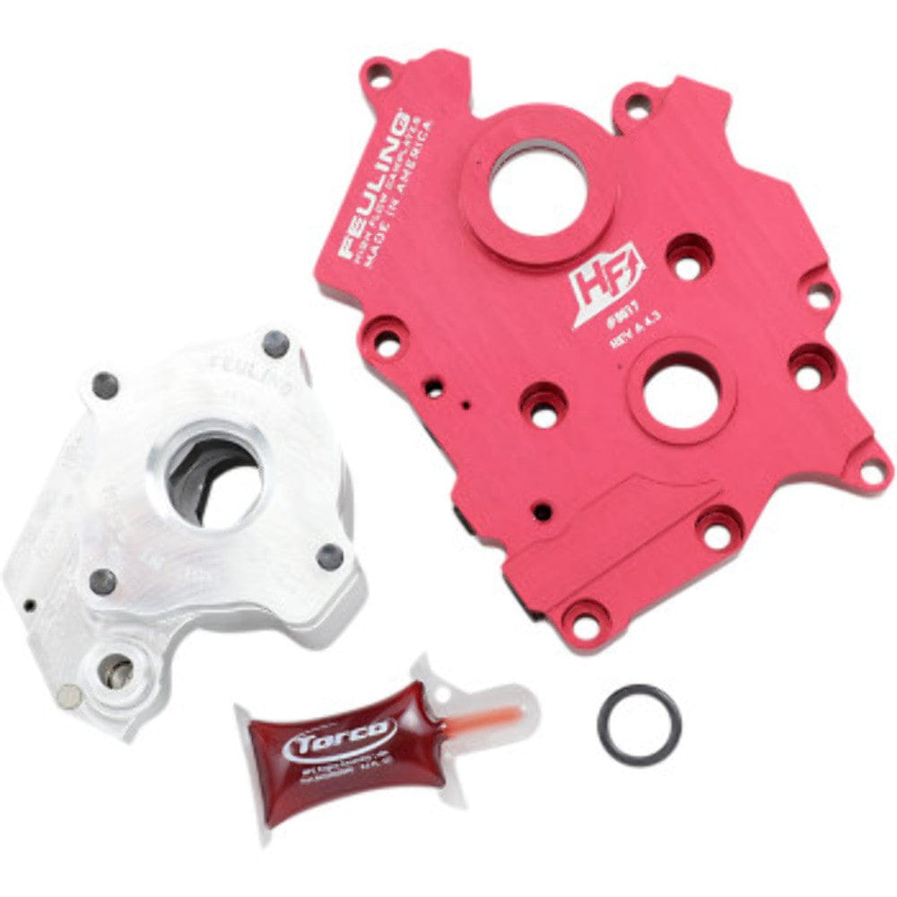 Feuling Oil Pumps Feuling HP+ Oil Pump Kit Cam Plate M-Eight M8 Harley Softail Touring Oil Cooled