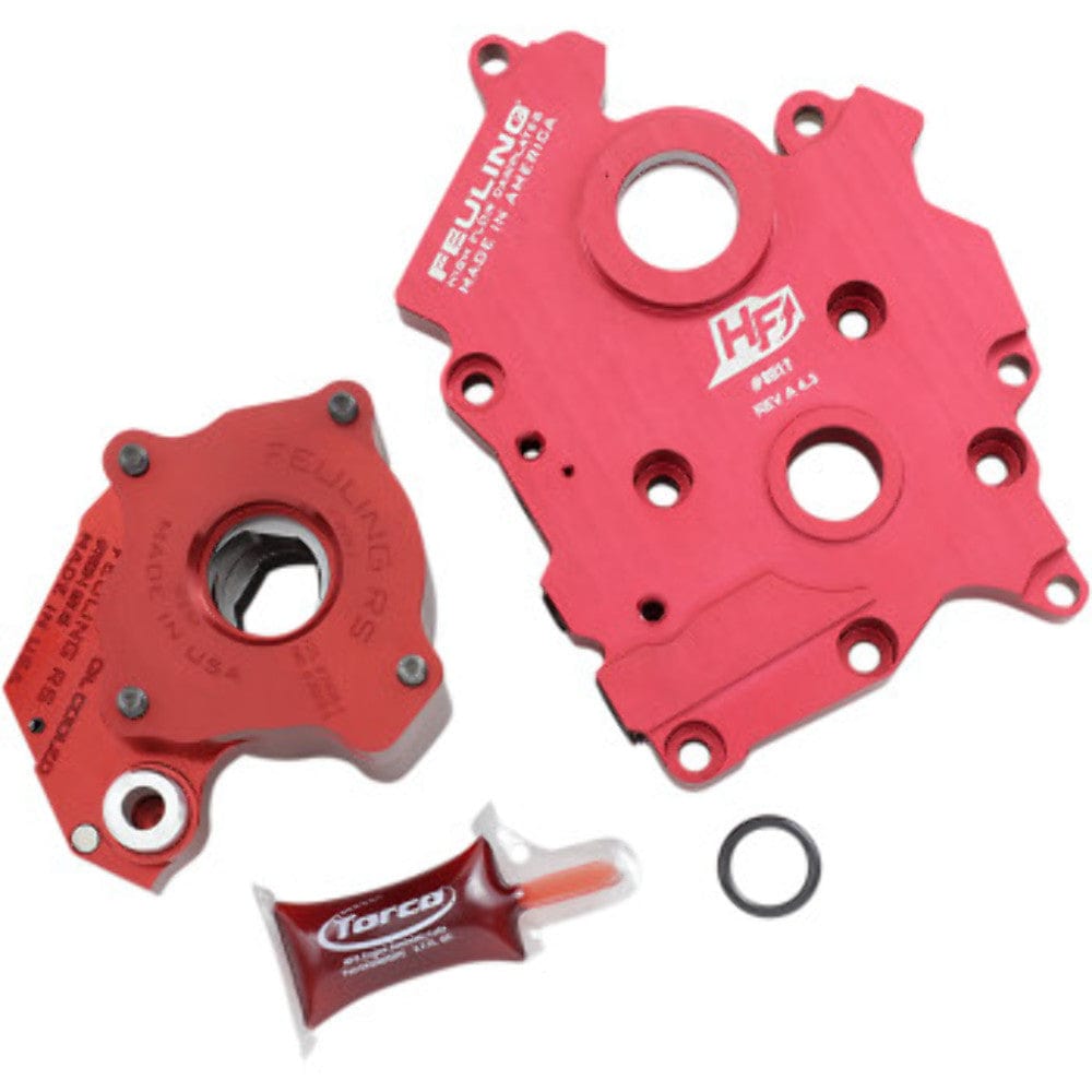 Feuling Oil Pumps Feuling Race Series Oil Cooled Pump Kit Cam Plate M-Eight Harley Touring Softail