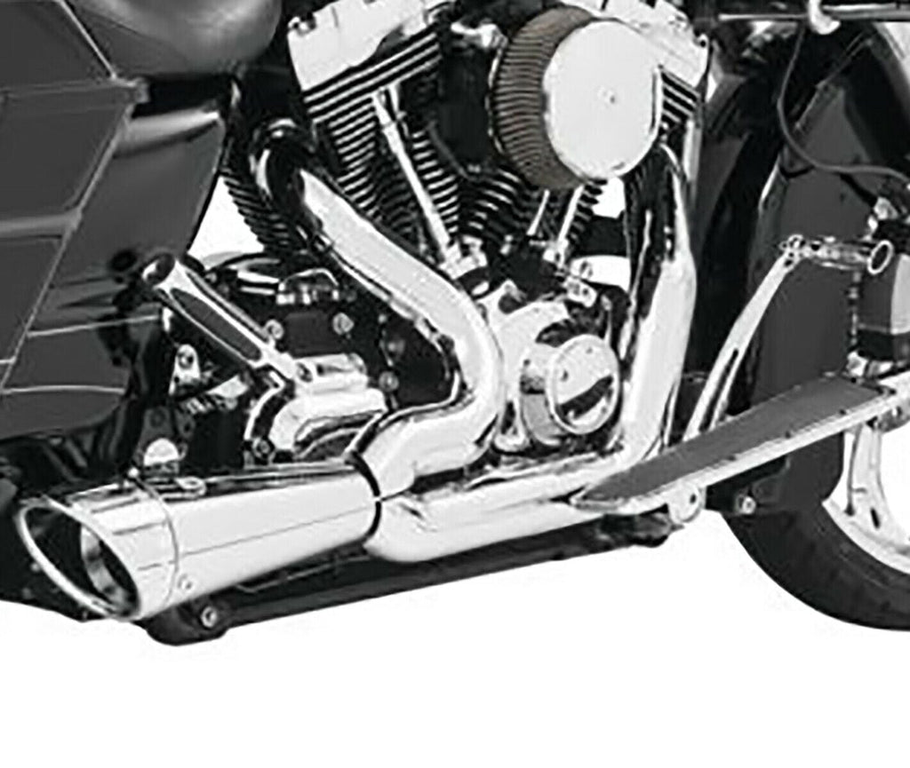 Freedom Performance Exhaust System Freedom Performance Chrome Combat 2-1 Shorty Pipes Exhaust System Harley 04+ XL