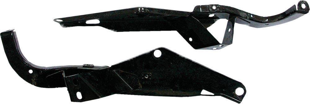 HardDrive Fairings & Body Work Black Heavy Duty Front Batwing Fairing Support Brackets Harley Touring 1993-2013