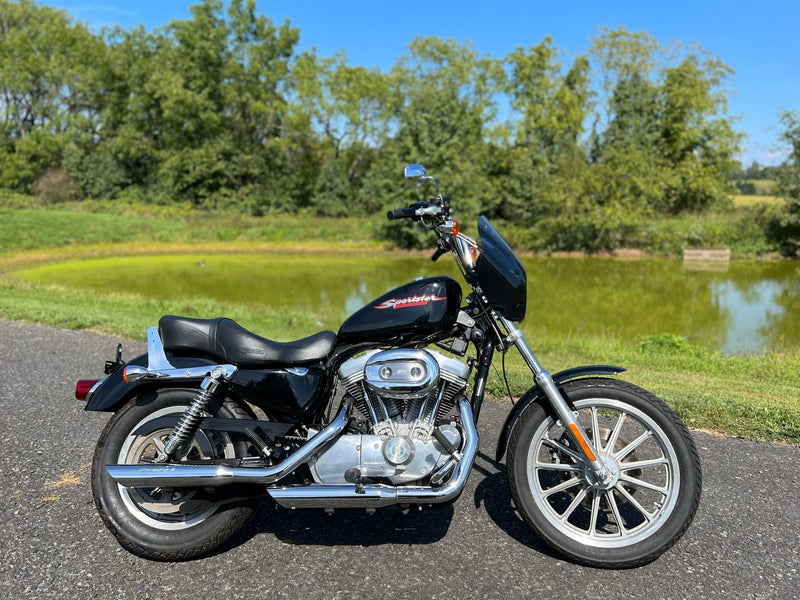 Carenage De Phare Pour Harley Davidson Sportster 883 / Custom | Pare-brise Mini, Protection Vent | Diamètre Phare 5,75" - 4
