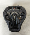 Harley Davidson OE HD Bevel Solo Seat Black Vinyl Low Profile 12.75" 3-D Mesh Harley Softail 18+