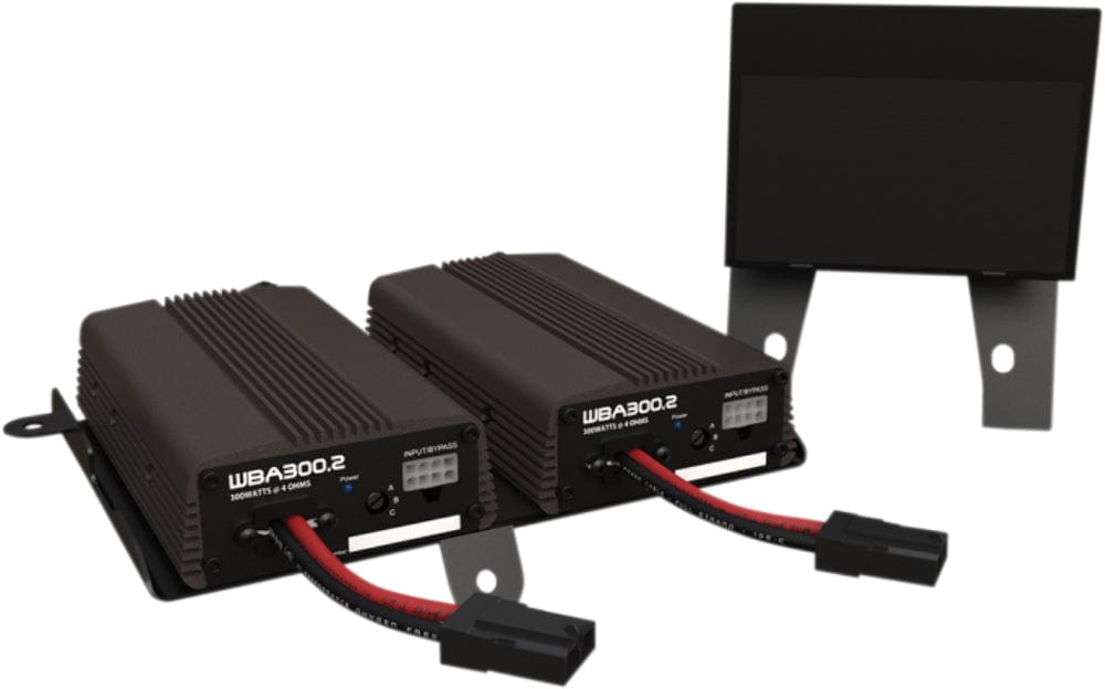 Hogtunes Audio Systems Hogtunes Wild Boar 600 Watt Amp 4 Channel Front Rear Audio Harley Touring 2014+