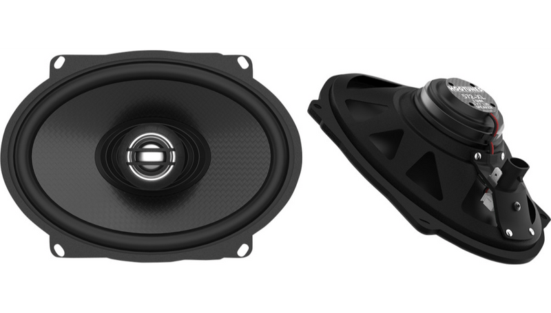 Hogtunes Hogtunes XL Series Fairing Speakers 5" x 7" Coaxial 2 Ohm Pair Harley Saddlebag