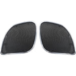 Hogtunes Speakers Hogtunes Mesh Fairing Chrome Speaker Grill Grilles Covers Harley Road Glide 15+