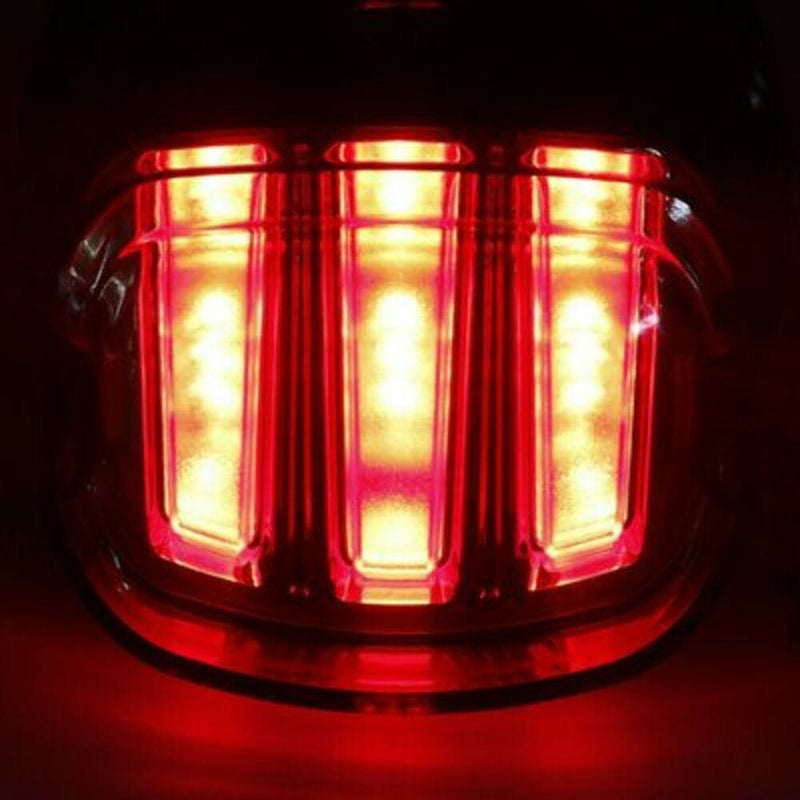 Hogworkz Hogworkz Ignitez­ Red LED Taillight w/ Plate Light Smoke Harley Big Twin XL 99+
