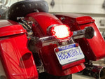 Hogworkz Hogworkz Low Pro Red LED Taillight Amber Turn Signals Plate Light Smoke Harley