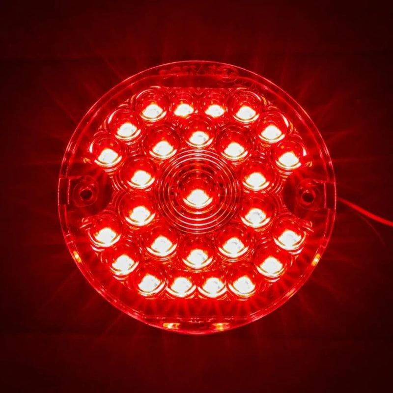 Hogworkz Hogworkz Pro Grid LED Rear Turn Signals Lights Flat 1156 Base Harley Davidson
