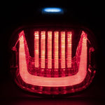 Hogworkz Hogworkz Uproar LED Taillight Sequential Strobe Dark Smoke Plate Light Harley