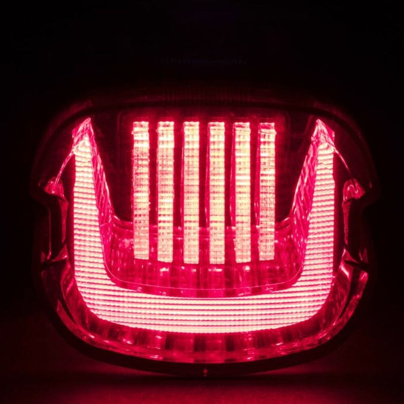 Hogworkz Hogworkz Uproar Red LED Taillight Sequential Strobe Light Smoke Harley Touring