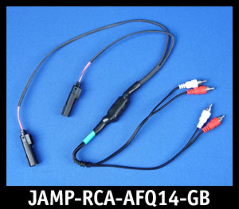 J&M Corp Audio Systems J&M GreenBand Front-Channel Isolated Quad Input Amp Harness 14+ Harley FLHX FLTR