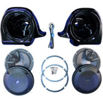J&M Corp J&M Rokker XRP 6.58” Vented Lower Fairing Speaker Kit Speakers Harley Touring