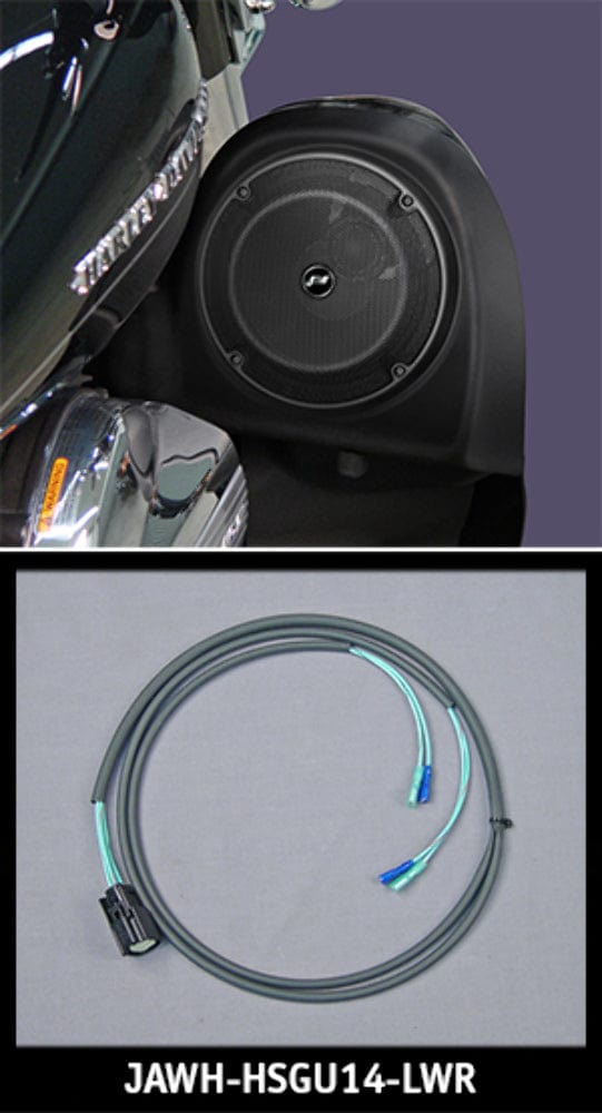 J&M Corp Other Motorcycle Accessories J&M Corp ROKKER Lower Front Fairing Speaker Wire Harness 2014-20 Harley Touring