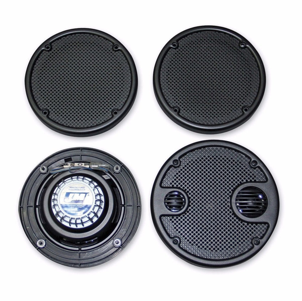 J&M Corp Other Motorcycle Accessories J&M Rokker XT 5.25" Rear Pod Speakers Speaker Kit Upgrade 06-13 Harley Touring