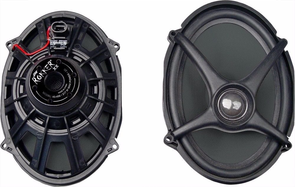 J&M Corp Other Motorcycle Accessories J&M ROKKER XXR Replacement 5x7 Saddlebag Lid Speakers 2006-2020 Harley Touring