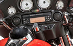 J&M Corp Speakers J&M Rokker Tweeter 300w Watt Kit 98-13 Harley Touring Bagger 77036-11A Upgrade