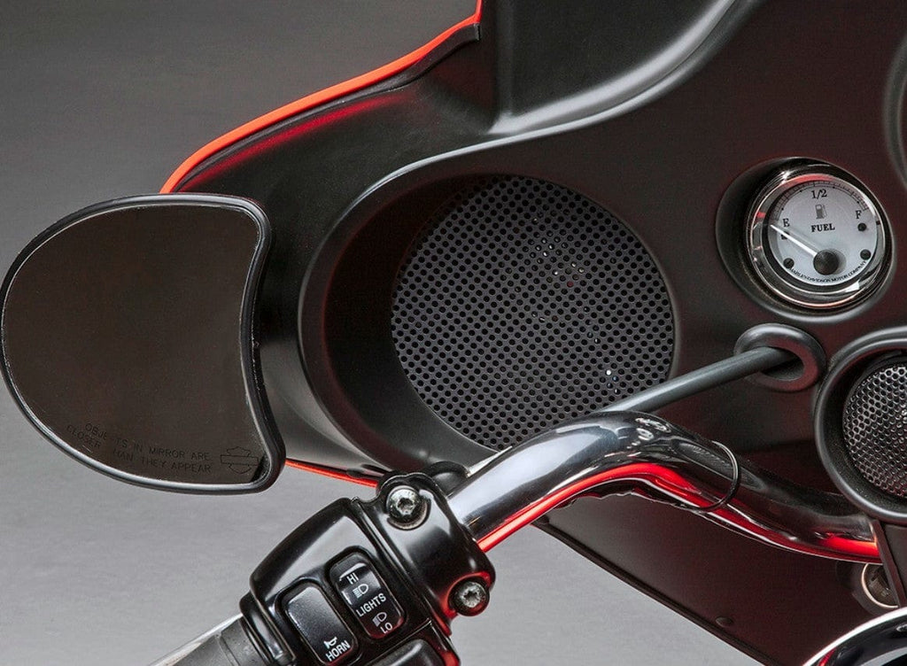 J&M Corp Speakers J&M Rokker XX 6.58” Fairing Speaker Set Kit 2 Ohm 200 Watts Harley Batwing 98-13