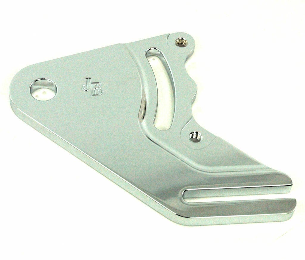 Jaybrake Rear Chrome Brake Caliper Bracket Harley 8799 Softail Choppe
