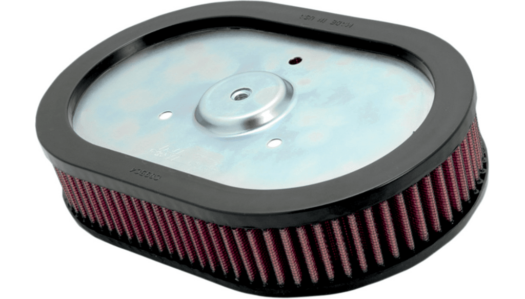K&N Air Filters K&N High Flow Oval Air Filter Cotton Washable Reusable Harley 09-17 CVO Touring