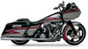 Kerker Silencers, Mufflers & Baffles Supertrapp Kerker 4" Slip On Mufflers Exhaust 2010-2016 Harley Touring Bagger FL