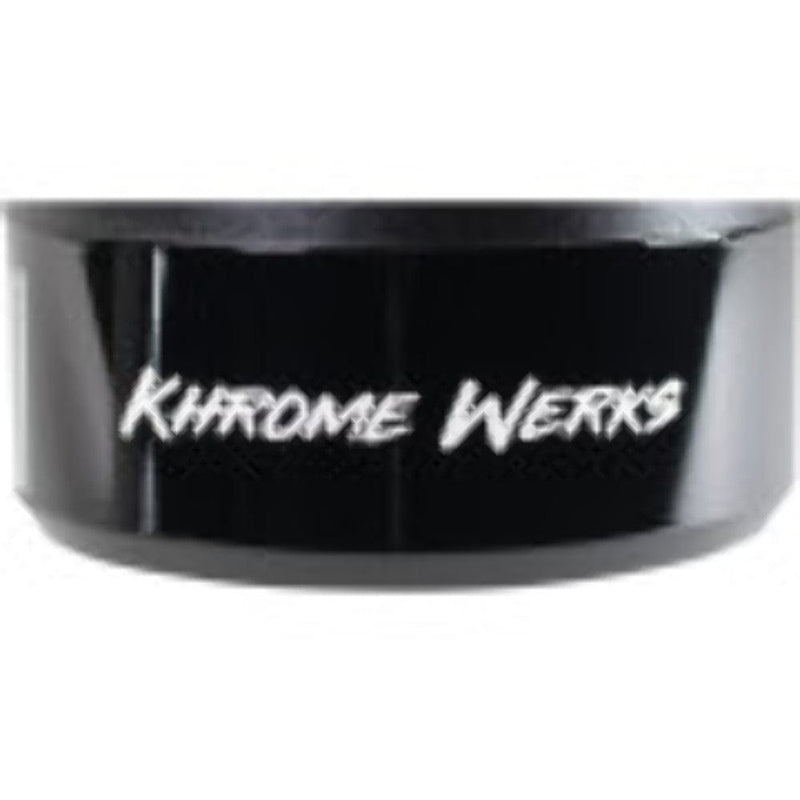 Khrome Werks Khrome Werks Black Klassic Right End Cap 2 into 1 2017-2021 Harley Touring