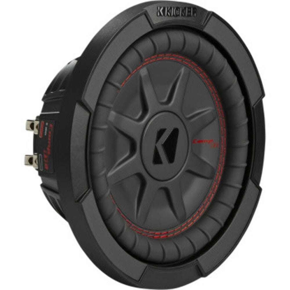 Kicker Kicker CompRT Ultra Thin Subwoofer Black Weatherproof 8" 300W Multi Fit Speaker