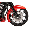 Klock Werks Fenders Klock Werks Tire Hugger Level Front Fender 16" 17 18 19 Wheel Harley 14+ Touring