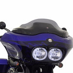 Klock Werks Other Motorcycle Accessories Klock Werks 8" Dark Smoke Tint Flare Windshield Harley Road Glide Touring 98-13