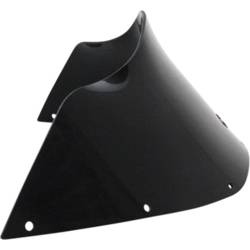 Klock Werks Windshields Klock Werks 8 Dark Black Smoke Flare Windshield Harley FXR FXRT FXRP Super Glide