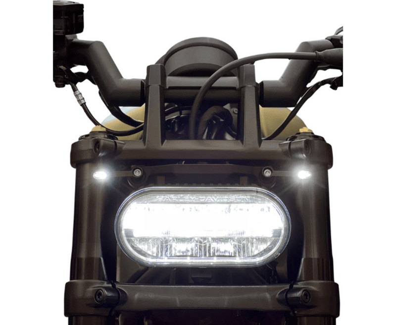 Kodlin Motorcycle Kodlin Smoked Elypse LED 2-1 Front Turn Signals 2021+ Harley Sportster S