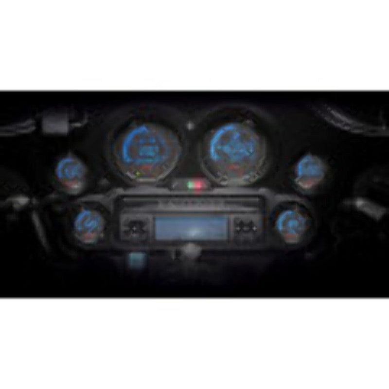 Koso North America Instrument Clusters Koso Black Digital HD-02- 6 Gauge Kit Set Upgrade 2004-2013 Harley Touring