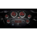 Koso North America Instrument Clusters Koso Digital HD-02- 6 Gauge Kit Set Upgrade 2004-2013 Harley Touring