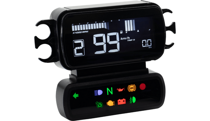 Koso North America Koso North America D2 LCD Multi-Function Gauge Speedometer 2018+ Harley Softail