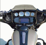 KST Kustoms Handlebars KST Kustoms Denim Satin Black 12" Bison Bagger Handlebars Bars Harley Touring
