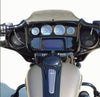 KST Kustoms Handlebars KST Kustoms Gloss Black 12" Bison Bagger Handlebars Bars Harley Touring Batwing
