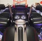 KST Kustoms Handlebars KST Kustoms Polished 10" Renegade Handlebars Bars Harley FLTR Softail Dyna XL