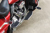 Kuryakyn Floorboard Kits Kuryakyn Hex Driver Floorboards Foot Peg Chrome  Harley 83+ Touring Softail Dyna