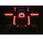 Kuryakyn Kuryakyn Tracer Saddlebag Taillight Red Lens Tour-Pak LED Harley Touring 2014+