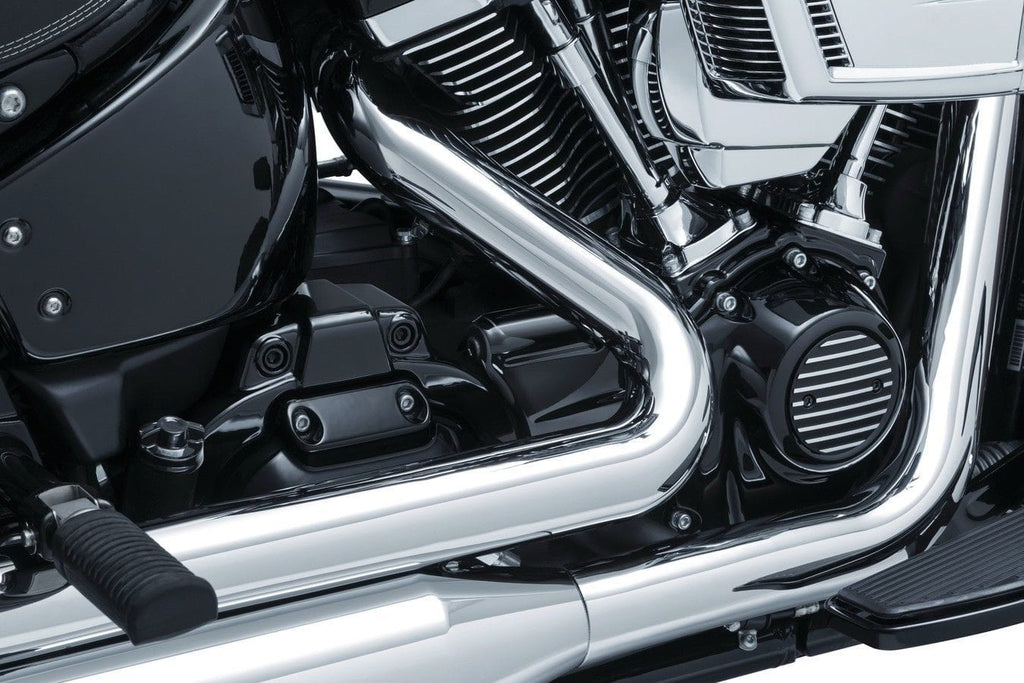 Kuryakyn Other Engines & Engine Parts Kuryakyn Black Precision Transmission Shroud Cover Accent Trim Harley Softail 18