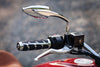 Kuryakyn Other Handlebars & Levers Kuryakyn Chrome Kinetic Hand Grips Dual Cable Throttle Rubber Harley XL Softail