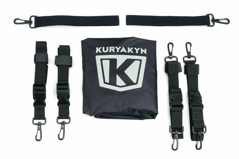 Kuryakyn Other Luggage Kuryakyn Black Momentum Throw-Over Saddlebags Bags Metric Harley Softail Dyna XL